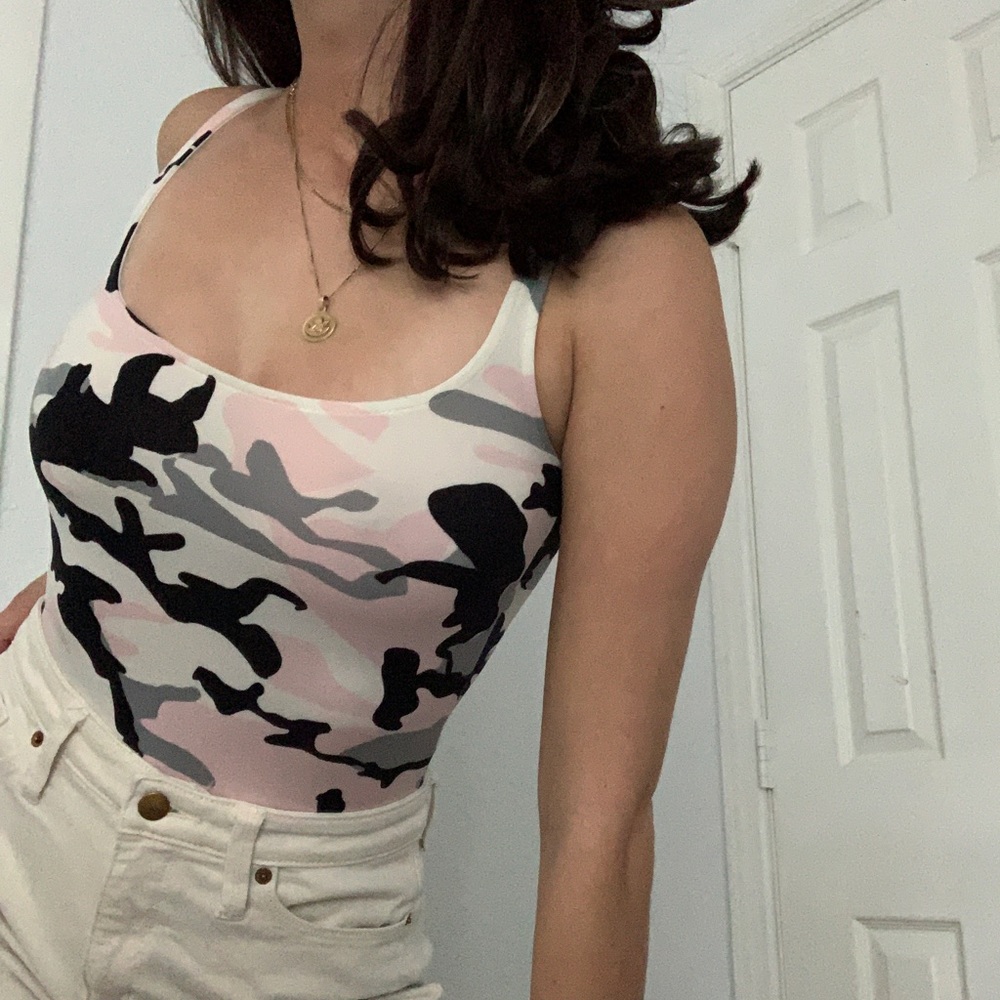 Camo bodysuit